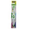 Lotus Soft Rounded Puffy Bristles Cone Head Kids Toothbrush